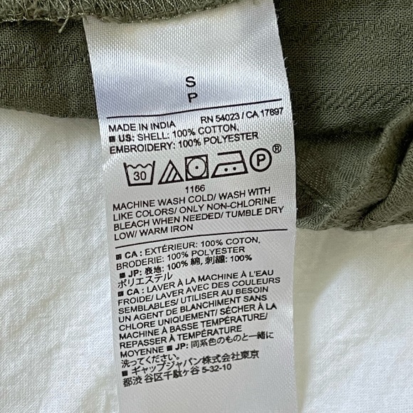 Banana Republic, Women's Sleeveless Embroidered Top, Size Small - Picture 6 of 6